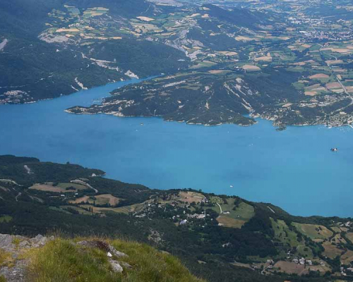 Le lac de Serre Ponçon