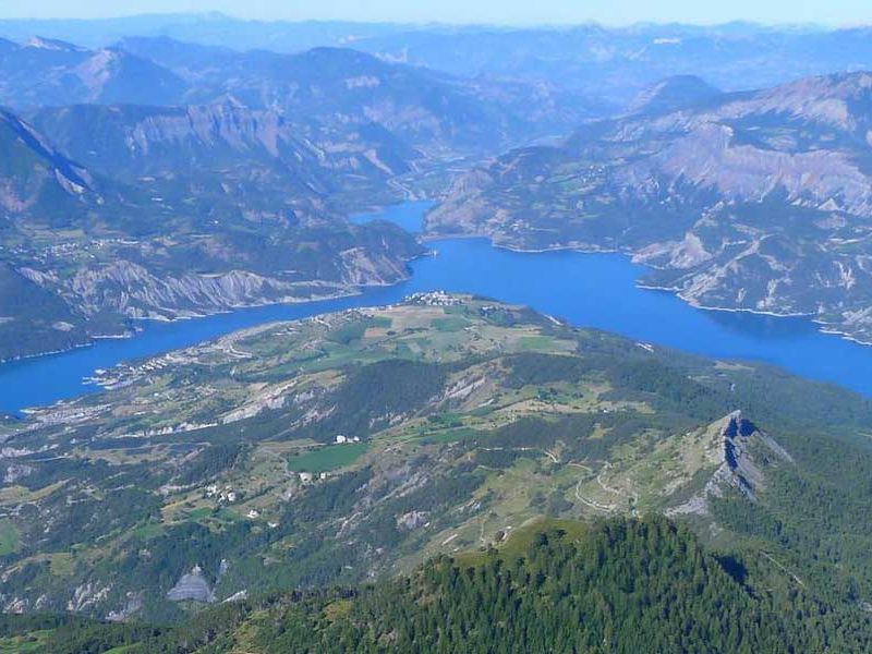 Camping Serres Ciela Village Les 2 Soleils Hautes Alpes lac montagne